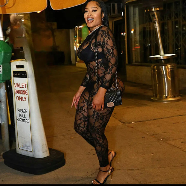 Toria Lace Jumpsuit