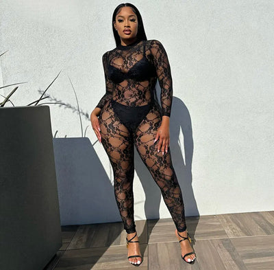 Toria Lace Jumpsuit