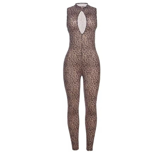 Dezera Cheetah Jumpsuit