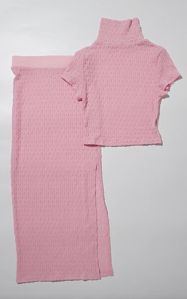 Pilar Pink Two Piece Set